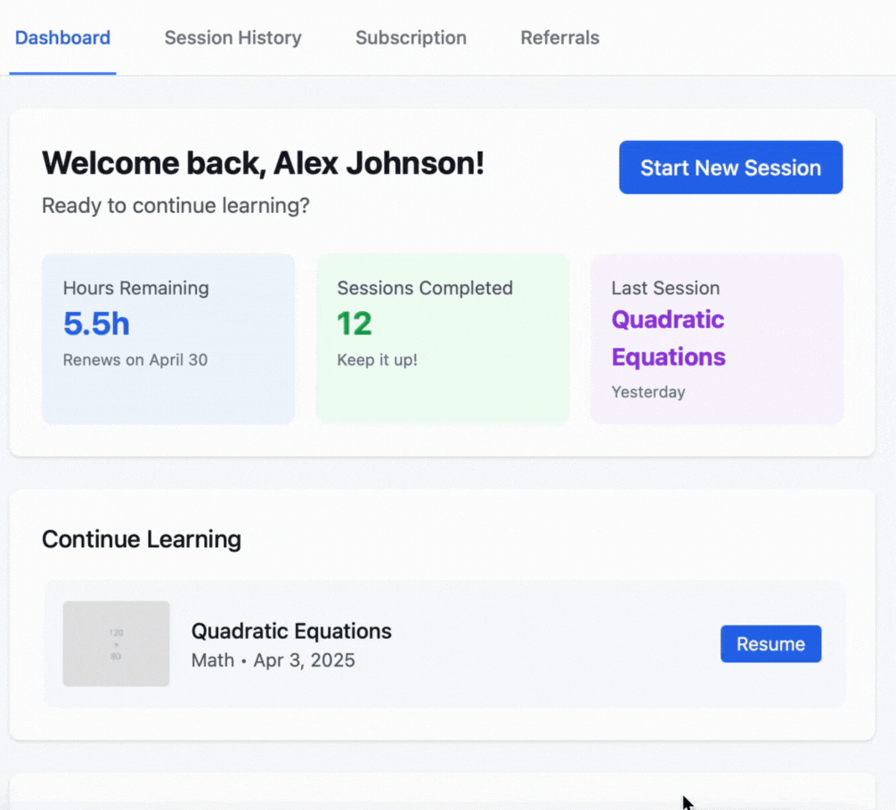 Expert subject model visualization